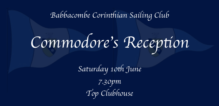 Commodores Reception Babbacombe Sailing Club