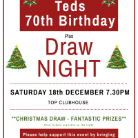 Ted Party and Xmas Draw